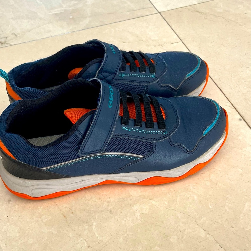 Geox Italian leather shoes for boys